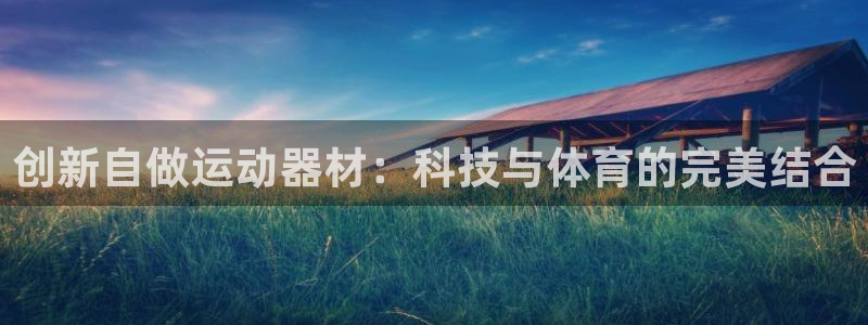 征途国际娱乐下载：创新自做运动器材：科技与体育的完美结合